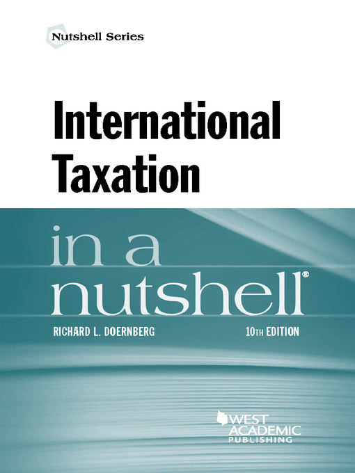 Cover image for International Taxation in a Nutshell